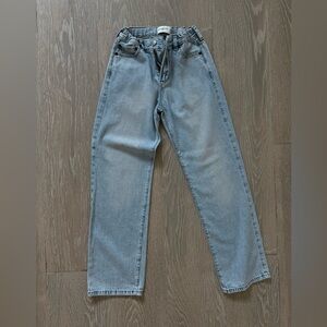 Boys Abercrombie and fitch Light Blue Denim Jeans 11-12 baggy
